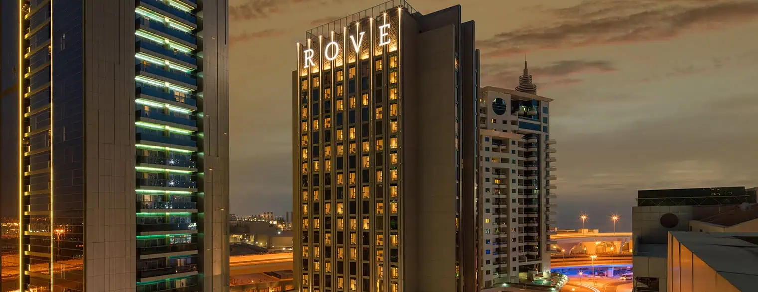 Hotels in Rove Dubai Marina