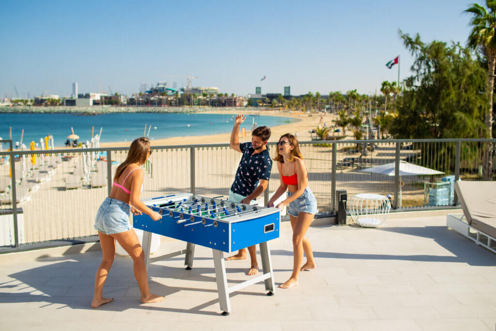 Foosball for football fanatics at Rove Hotels