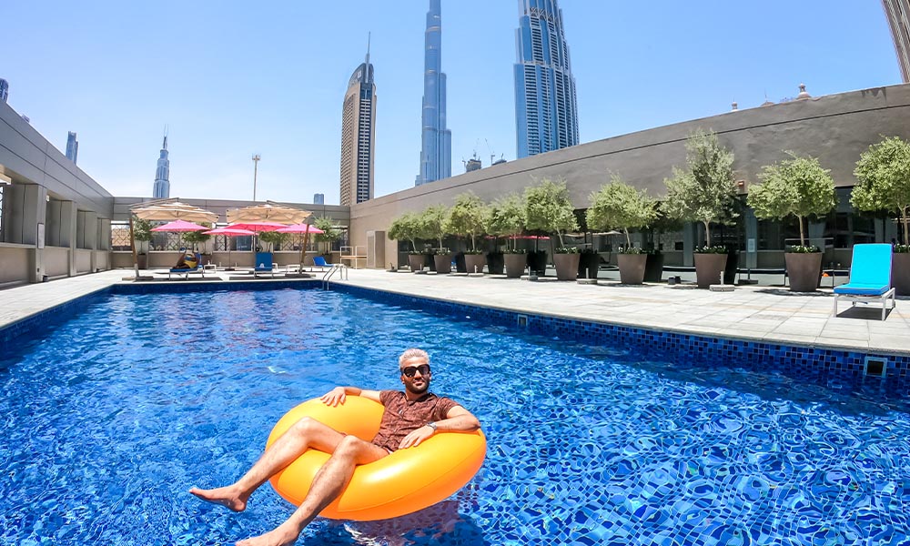 co living remotely from Dubai at Rove Hotels