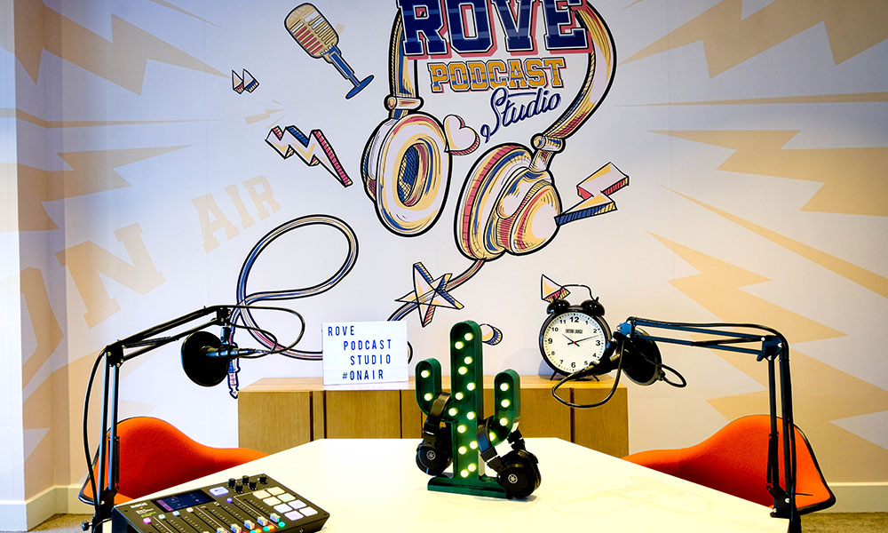The Rove Podcast Recording Studio In Dubai | Rove Hotels